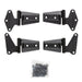 Smittybilt 7687 Door Hinges 07-18 Wrangler JK 2/4 DR Black Smittybilt - Truck Part Superstore