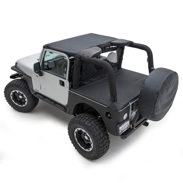 Smittybilt 76872 XRC Front Tube Fenders 97-06 Wrangler TJ/LJ Black Textured Smittybilt - Truck Part Superstore