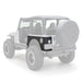 Smittybilt 76874 XRC Rear Corner Guards 97-06 Wrangler TJ and Rubicon Black Textured Smittybilt - Truck Part Superstore