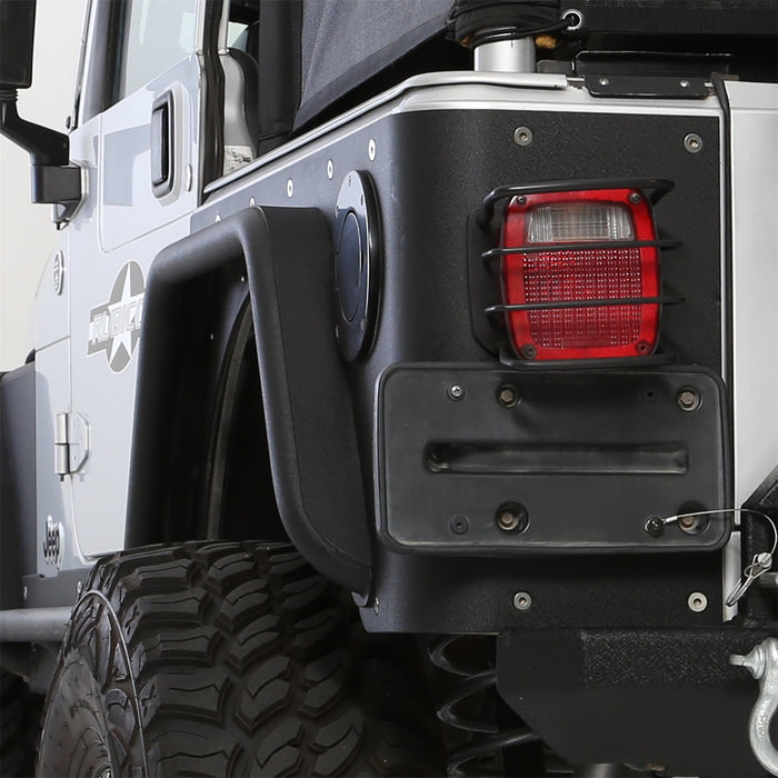 Smittybilt 76875 XRC Rear 3 Inch Fender Flares 97-06 Wrangler TJ/LJ Black Textured Smittybilt - Truck Part Superstore