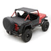 Smittybilt 76876 XRC Rear Corner Guards 87-95 Wrangler YJ Black Textured Smittybilt - Truck Part Superstore