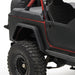 Smittybilt 76876 XRC Rear Corner Guards 87-95 Wrangler YJ Black Textured Smittybilt - Truck Part Superstore
