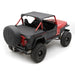 Smittybilt 76877 XRC Rear 3 Inch Fender Flares 87-95 Wrangler YJ Black Textured Smittybilt - Truck Part Superstore