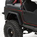 Smittybilt 76877 XRC Rear 3 Inch Fender Flares 87-95 Wrangler YJ Black Textured Smittybilt - Truck Part Superstore