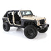Smittybilt 76880 XRC Front Fenders 07-18 Wrangler JK Black Textured Smittybilt - Truck Part Superstore
