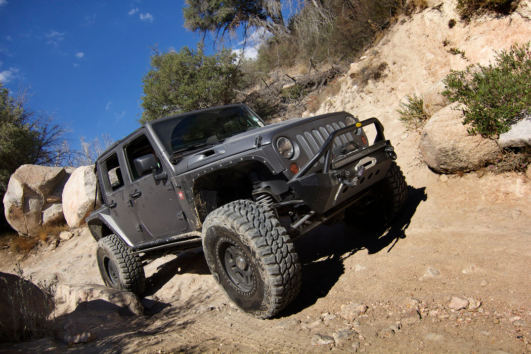 Smittybilt 76880 XRC Front Fenders 07-18 Wrangler JK Black Textured Smittybilt - Truck Part Superstore