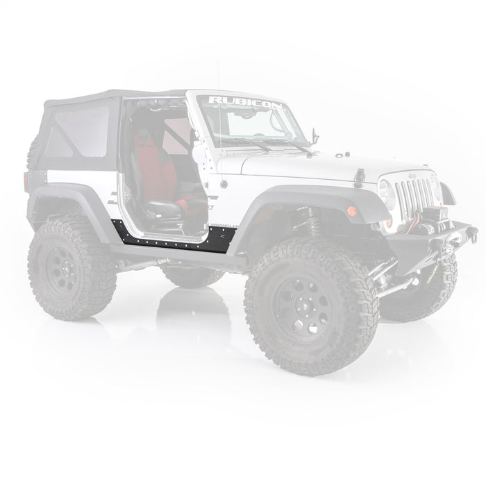 Smittybilt 76886 XRC Body Cladding 07-18 Wrangler JK 2DR Black Textured Smittybilt - Truck Part Superstore