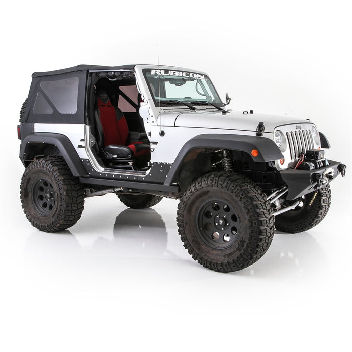 Smittybilt 76886 XRC Body Cladding 07-18 Wrangler JK 2DR Black Textured Smittybilt - Truck Part Superstore