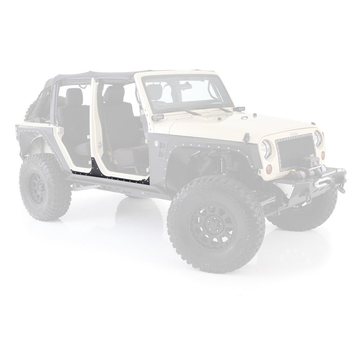 Smittybilt 76887 XRC Body Cladding 07-18 Wrangler JK 4DR Black Textured Smittybilt - Truck Part Superstore