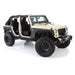 Smittybilt 76887 XRC Body Cladding 07-18 Wrangler JK 4DR Black Textured Smittybilt - Truck Part Superstore