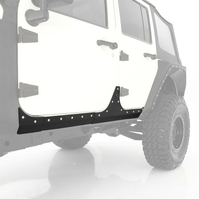 Smittybilt 76887 XRC Body Cladding 07-18 Wrangler JK 4DR Black Textured Smittybilt - Truck Part Superstore