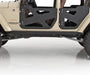 Smittybilt 76888 XRC Rocker Guards w/ Step 07-18 Wrangler JK 2 Door Black Powdercoat Smittybilt - Truck Part Superstore