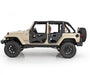 Smittybilt 76888 XRC Rocker Guards w/ Step 07-18 Wrangler JK 2 Door Black Powdercoat Smittybilt - Truck Part Superstore