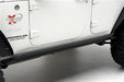 Smittybilt 76895 XRC Rock Sliders 07-18 Wrangler JK 4DR No Step Black Textured Smittybilt - Truck Part Superstore