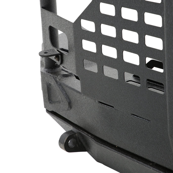 Smittybilt 76896 XRC Atlas Rear Bumper with Tire Carrier 07-18 Wrangler JK Smittybilt - Truck Part Superstore