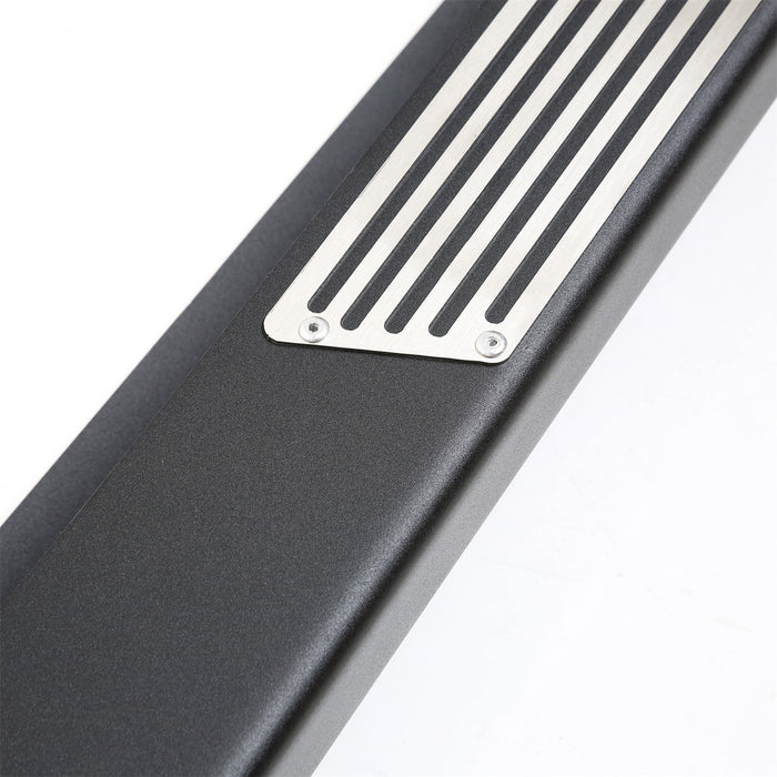 Smittybilt 76898 Atlas XRC Rock Slider With Step 07-18 Wrangler JK 4 Dr Black Smittybilt - Truck Part Superstore