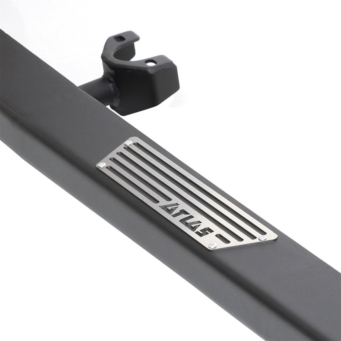Smittybilt 76898 Atlas XRC Rock Slider With Step 07-18 Wrangler JK 4 Dr Black Smittybilt - Truck Part Superstore