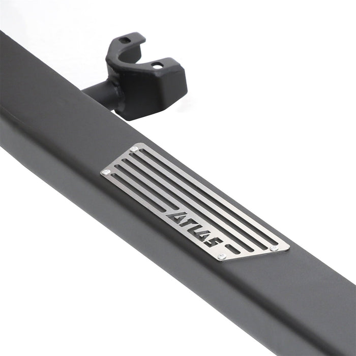 Smittybilt 76898LT Jeep JK Rock Slider 07-18 Wrangler JK 2/4 Door Atlas XRC Light Texture Black Powdercoat Smittybilt - Truck Part Superstore