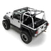 Smittybilt 76900 SRC Cage Kit 7 Piece 97-06 Wrangler TJ Gloss Black Smittybilt - Truck Part Superstore