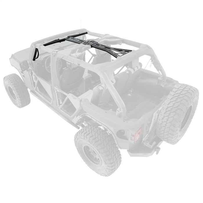 Smittybilt 76902 SRC Cage Kit 6 Piece 07-10 Wrangler JK 4 DR Gloss Black Smittybilt - Truck Part Superstore