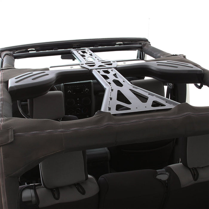 Smittybilt 76902 SRC Cage Kit 6 Piece 07-10 Wrangler JK 4 DR Gloss Black Smittybilt - Truck Part Superstore