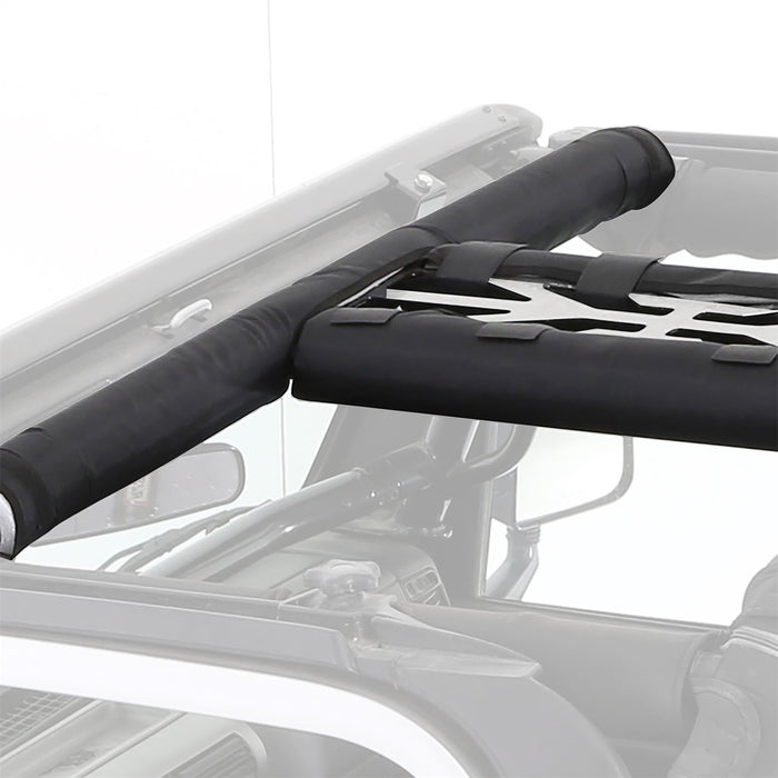 Smittybilt 76902 SRC Cage Kit 6 Piece 07-10 Wrangler JK 4 DR Gloss Black Smittybilt - Truck Part Superstore