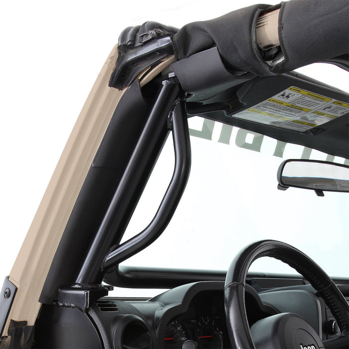 Smittybilt 76902 SRC Cage Kit 6 Piece 07-10 Wrangler JK 4 DR Gloss Black Smittybilt - Truck Part Superstore