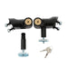 Smittybilt 7691 Locking Hood Catch Kit 97-06 Wrangler TJ Black Smittybilt - Truck Part Superstore