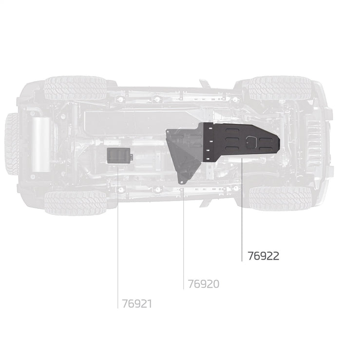 Smittybilt 76922 XRC 07-18 Wrangler JK Skid Plate Transmission Smittybilt - Truck Part Superstore