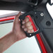 Smittybilt 76931 Jeep JK Grab Handles Front Aluminum 2007-2018 Jeep Wrangler 2DR/4DR Pair Black Smittybilt - Truck Part Superstore
