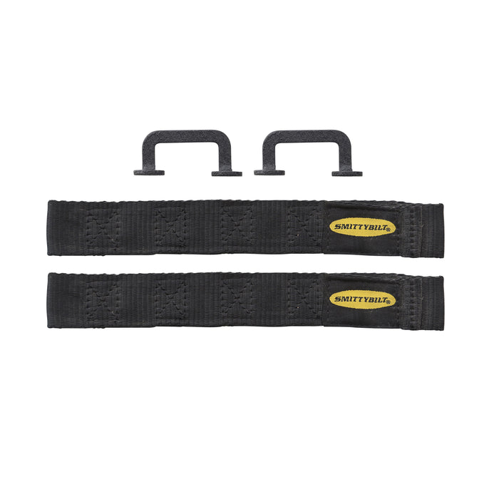 Smittybilt 769401 Door Strap Adjustable Pair Black Smittybilt - Truck Part Superstore