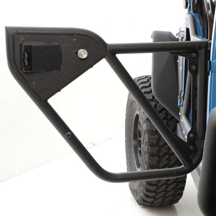 Smittybilt 769401 Door Strap Adjustable Pair Black Smittybilt - Truck Part Superstore