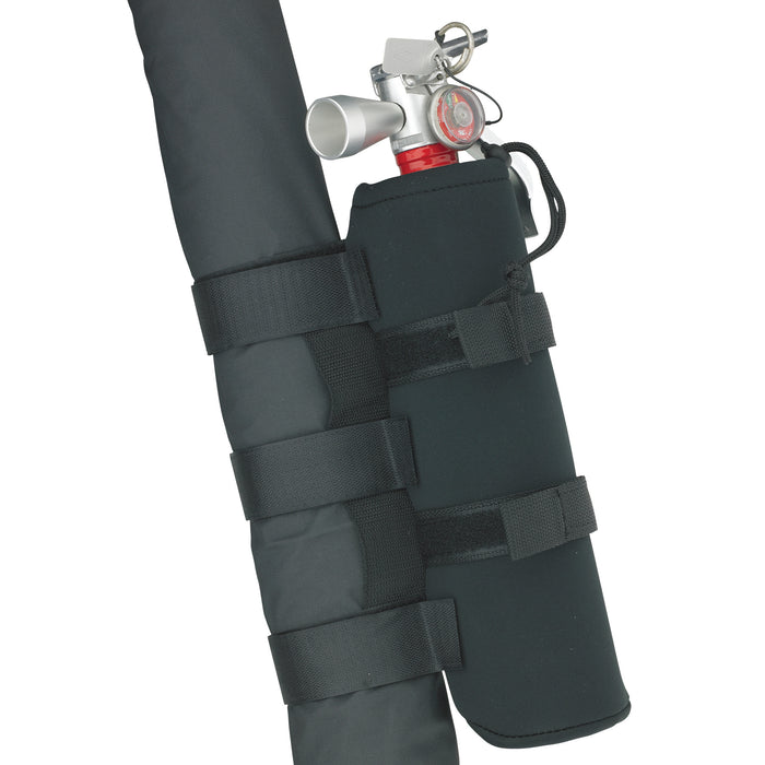 Smittybilt 769540 Roll Bar 2.5 Lb Fire Extinguisher Holder  Black Smittybilt - Truck Part Superstore