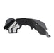 Smittybilt 76984 Jeep JK Front Inner Fender Liners Aluminum 2007-2018 Wrangler JK Black Pair Smittybilt - Truck Part Superstore