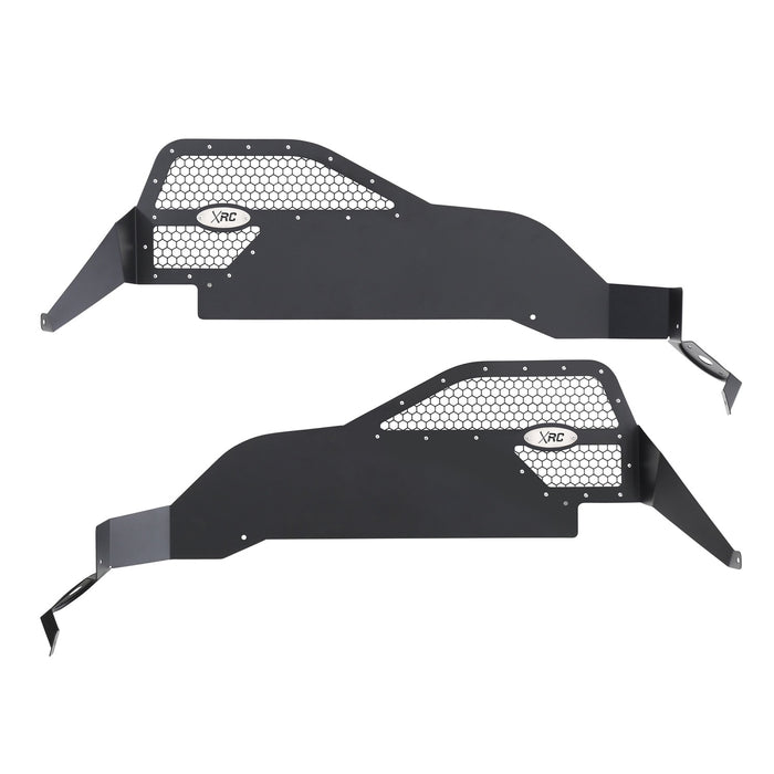 Smittybilt 76986 Rear Fender Liner; Black w/Silver Mesh; - Truck Part Superstore