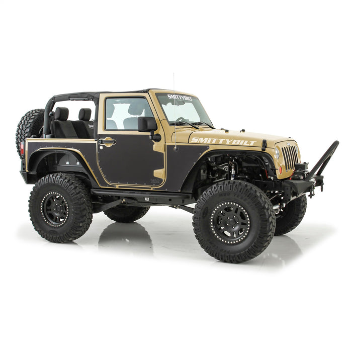 Smittybilt 76992 MAG Armor Skins 07-18 Wrangler JK 2 DR Set of 9 Smittybilt - Truck Part Superstore