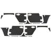 Smittybilt 76994 MAG Armor Skins 07-18 Wrangler JK 4 DR Set of 15 Smittybilt - Truck Part Superstore