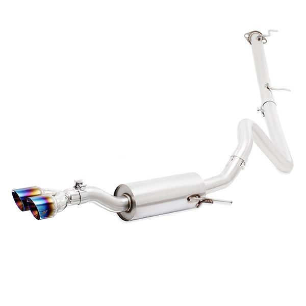 Mishimoto MMEXH-FIST-14BT Ford Fiesta ST Cat-Back Exhaust, 2014-2019 Burnt Tips - Truck Part Superstore