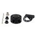 Mishimoto MMOC-RFH-M22BK Mishimoto Remote Oil Filter Mount, M22 X 1.5 Filter Thread, Black - Truck Part Superstore