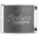 Northern Radiator 204118 Race Pro Radiator - 24 x 19 GM Double Pass With Threaded Inlet Connection - Truck Part Superstore