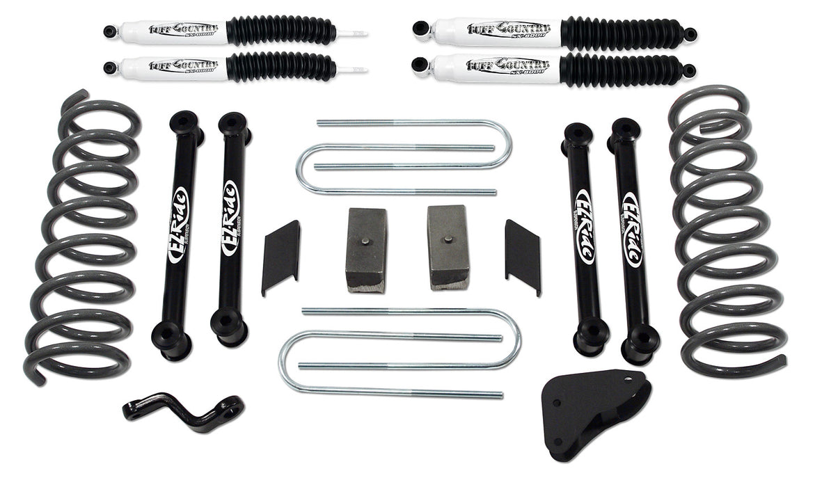 Tuff Country 34004KN 4.5 Inch Lift Kit 03-07 Dodge Ram 2500/3500 w/Coil Springs and SX8000 Shocks Fits Vehicles Built June 30 2007 and Earlier Tuff Country - Truck Part Superstore
