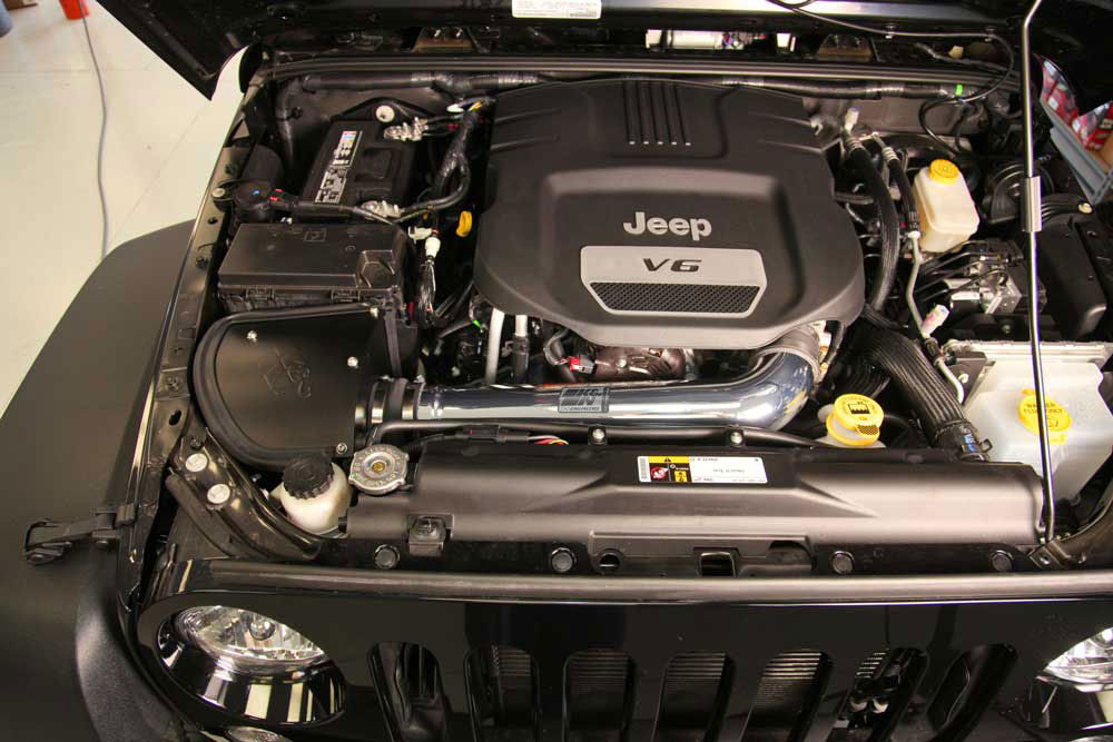 K&N 77-1566KP Engine Cold Air Intake Performance Kit - Truck Part Superstore