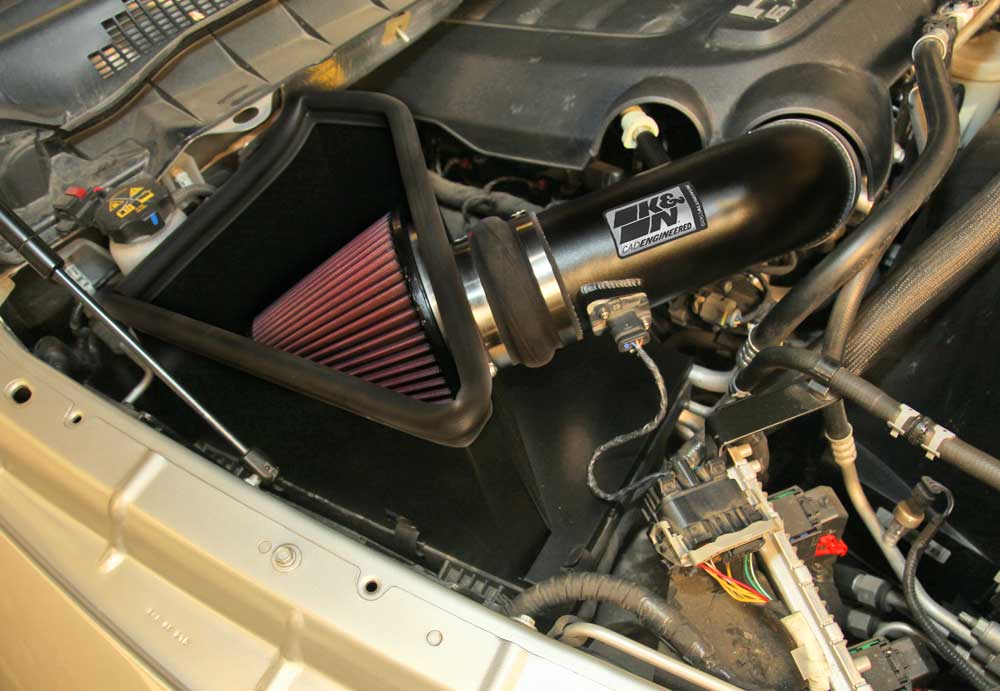K&N 77-1568KTK Engine Cold Air Intake Performance Kit - Truck Part Superstore