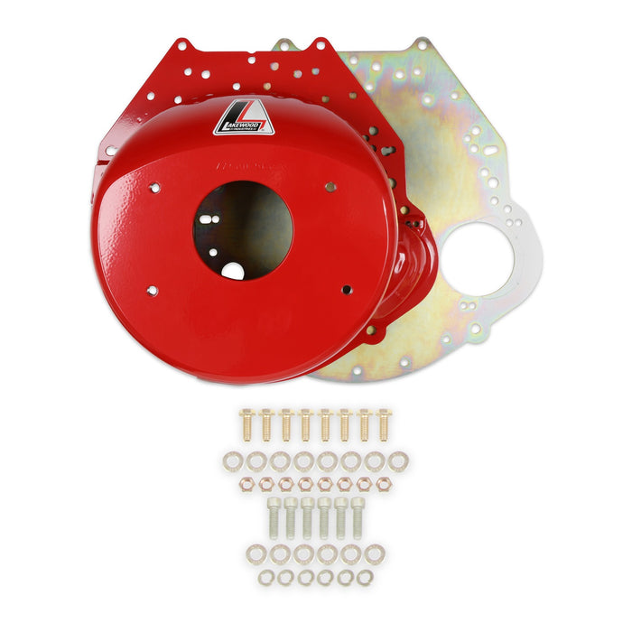 Lakewood 77-250 Safety Bellhousing; Fits w/SB/BB Ford/SB/BB Chevy; BOP to Muncie; - Truck Part Superstore