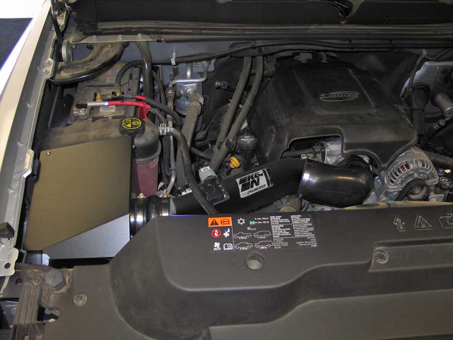 K&N 77-3076KTK Engine Cold Air Intake Performance Kit - Truck Part Superstore