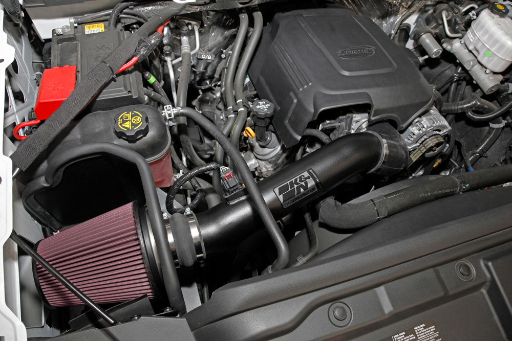 K&N 77-3090KTK Engine Cold Air Intake Performance Kit - Truck Part Superstore