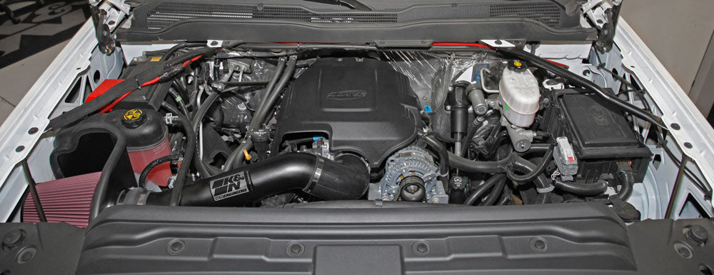 K&N 77-3090KTK Engine Cold Air Intake Performance Kit - Truck Part Superstore