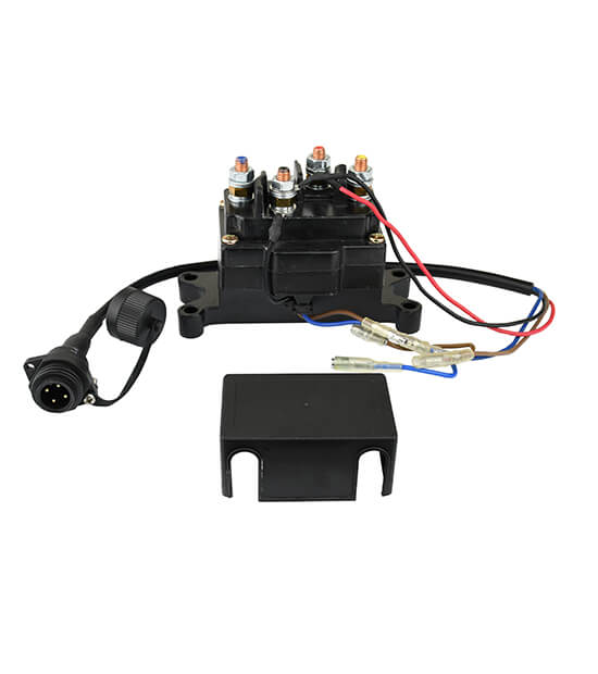 Mile Marker 77-50105-37 ATV Winch Solenoid With IP67 Plug Wire For 300 AMP Solenoid Mile Marker - Truck Part Superstore