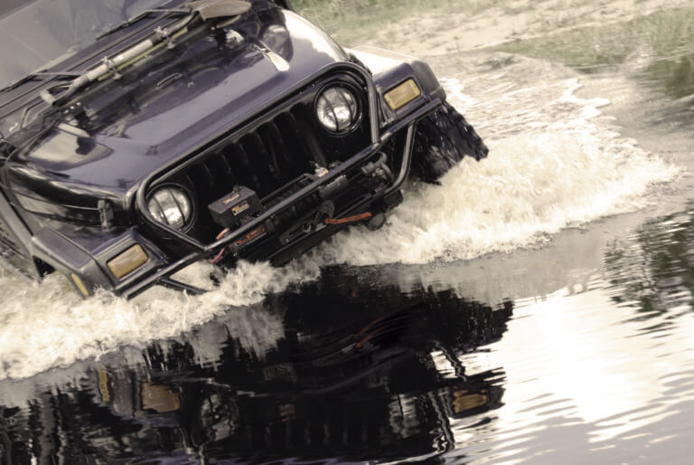 Mile Marker 77-53141W 8000 LB Winch Waterproof 4.9 HP Series Wound 12V Motor W/ 92 Foot Synthetic Rope SEC8 Scout ES Mile Marker - Truck Part Superstore