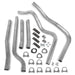 Hooker 7700HKR Header Back Exhaust System Kit; 2.25 in. Tube; Incl. Tubing/Hardware; - Truck Part Superstore